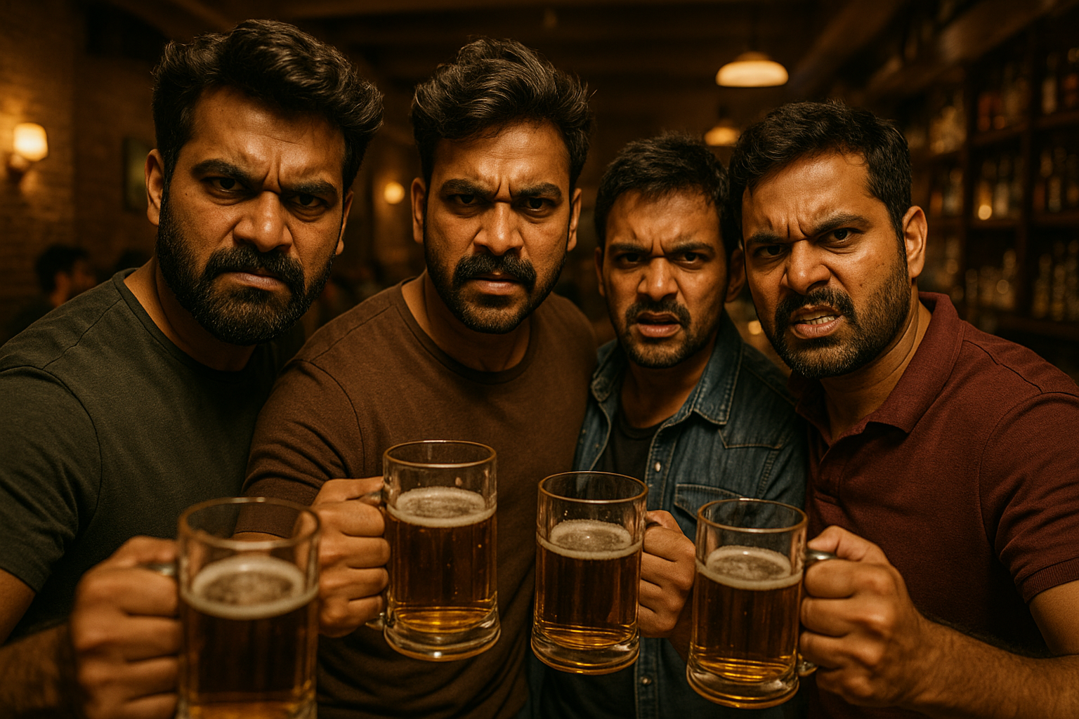 4 Drunk Bullies