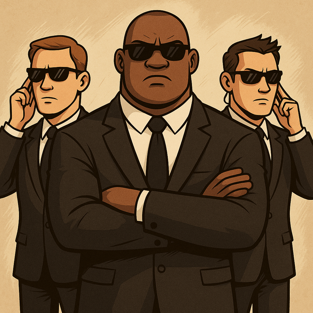 4 Casting for a male actors looks like bodygaurds 
